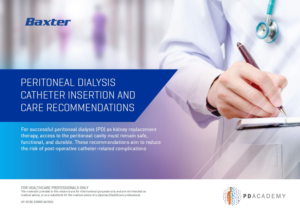 Front Page of the Peritoneal Dialysis Checklist