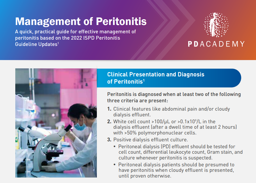 Peritonitis resource